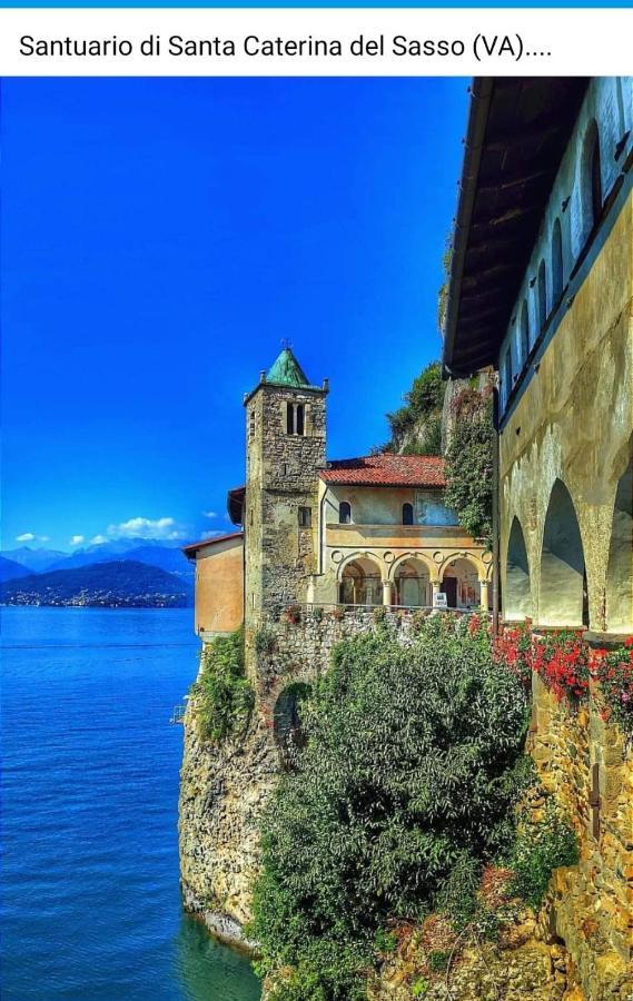 Lago Maggiore, Leggiuno, Ampio Appartamento Экстерьер фото
